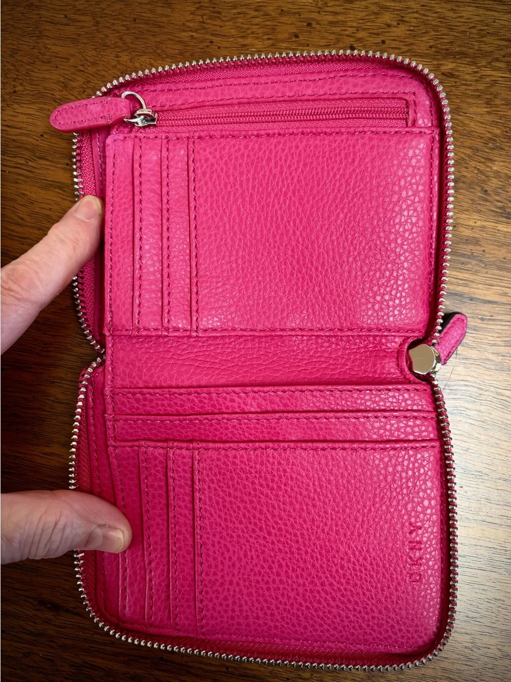 🌷Hot Pink DKNY Wallet